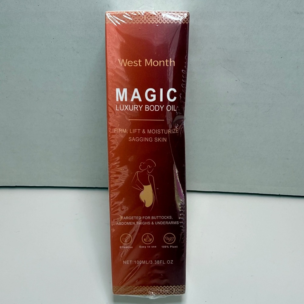 West Month Magic Luxury Body Oil 100ml Firming Lifting Moisturizing Skin Care